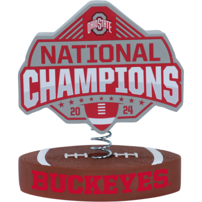 Ohio State Buckeyes 2024 CFP National Champions Bobbleheads (Presale)