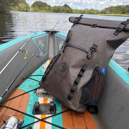 [PRE-ORDER OUR NEW DRY BAG ARRIVING LATE AUGUST] Waterproof Floating Backpack Dry Bag - Olive Night