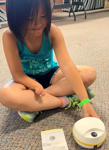 One-Handed POD Electric Nail Clipper for Kids with Disabilities (Ages 5-13)