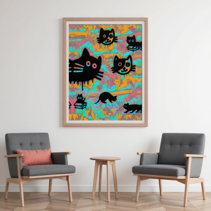 Only if you really LOVE CATS Framed Poster