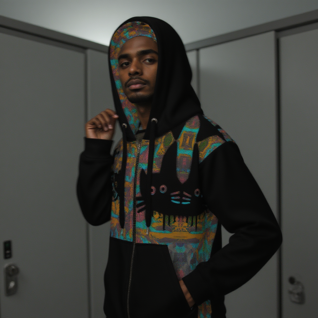 Only if you really LOVE CATS Unisex Zip Hoodie