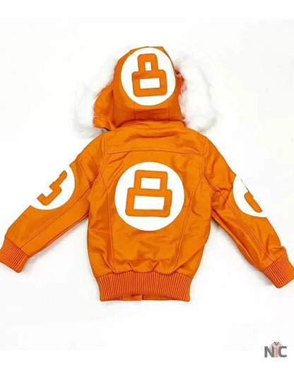 Orange 8 Ball Robert Phillipe Jacket