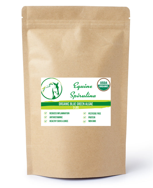 Equine Spirulina-Organic, Non GMO & Pesticide Free - Triathlete Store