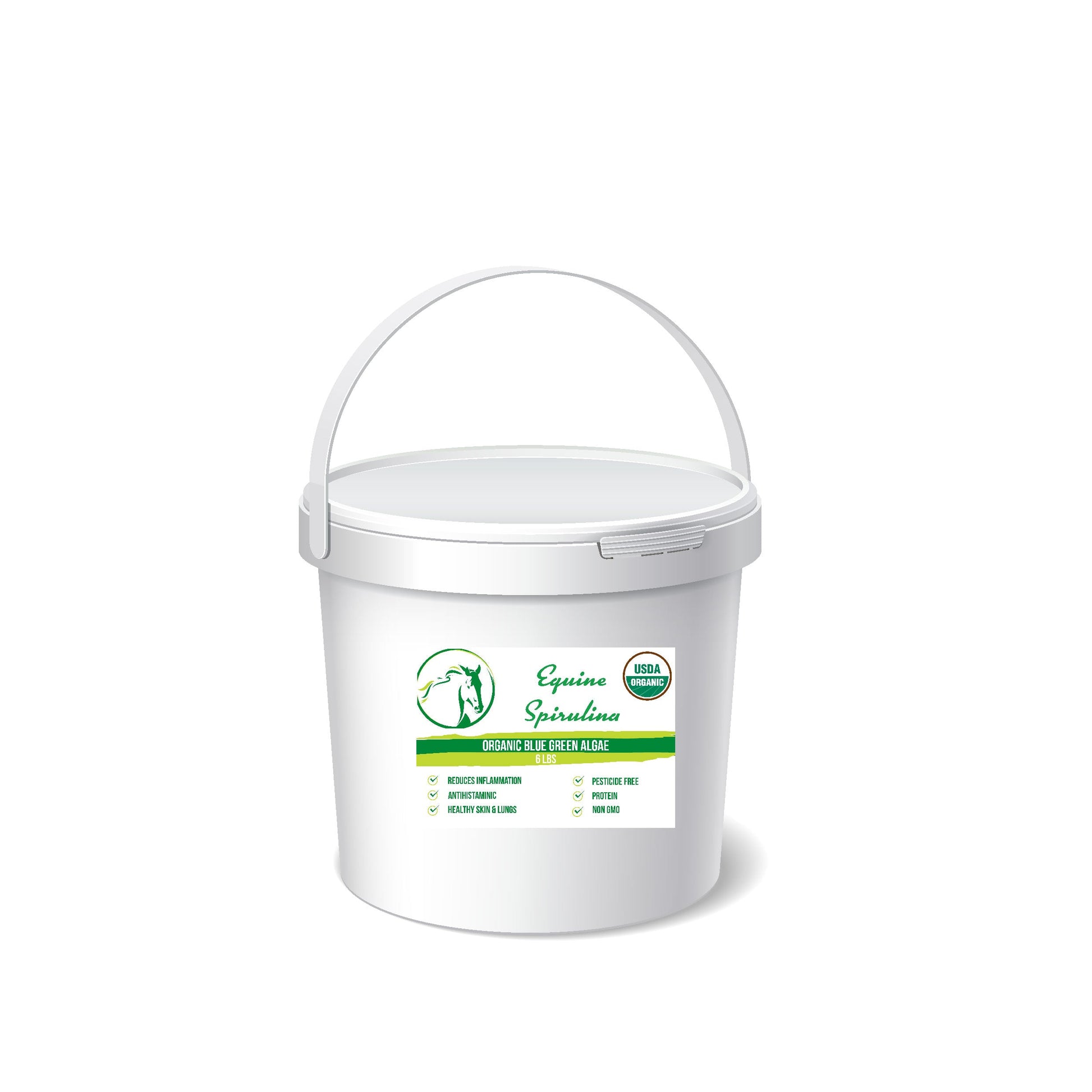 Equine Spirulina-Organic, Non GMO & Pesticide Free - Triathlete Store