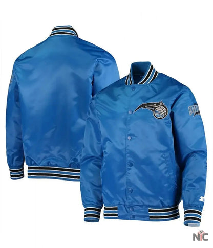Orlando Magic The Diamond Classic Blue Bomber Jacket