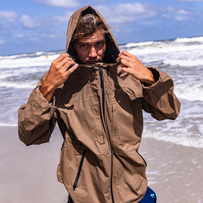 Outback - Waterproof Rain Jacket With A Waterproof Pocket - Triathlete Store
