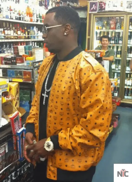 P.Diddy MCM Vintage Bomber Jacket