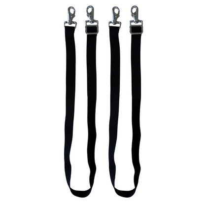 AJ Tack Elastic Replacement Blanket Leg Strap Pair