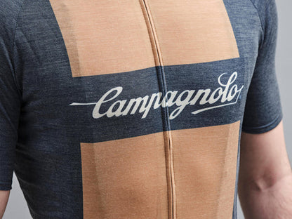 Campagnolo PALLADIO WOOL Men's Cycling Jersey (Terra Di Siena) S-3XL