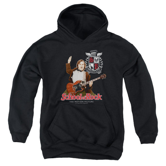 School Of Rock The Teacher Is In Kids Youth Hoodie Black Officially Licensed