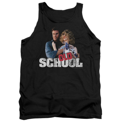 Old School Frank And Friend Mens Tank Top Shirt Black Officially Licensed