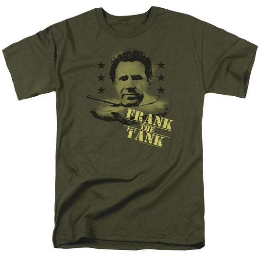 Old School Frank The Tank Mens T Shirt Military Green Officially Licensed