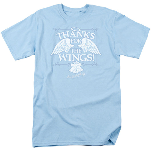 Its A Wonderful Life Dear George Mens T Shirt Light Blue Officially Licensed