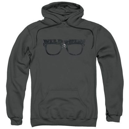 Major League Wild Thing Mens Hoodie Charcoal Officially Licensed