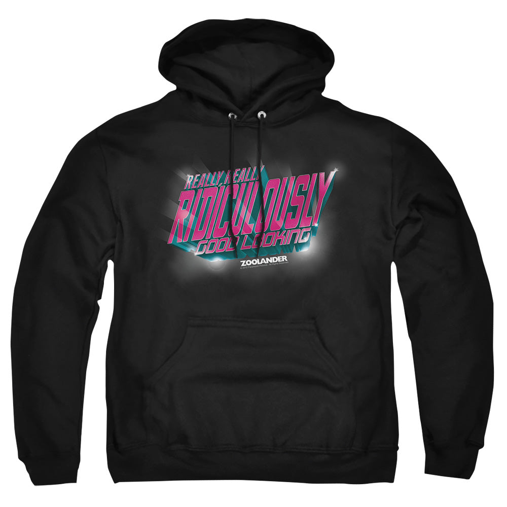 Zoolander Ridiculously Good Looking Mens Hoodie Black Officially Licensed