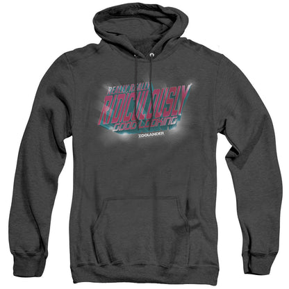 Zoolander Ridiculously Good Looking Mens Heather Hoodie Black Officially Licensed