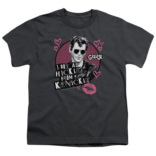 Grease Kenickie Kids Youth T Shirt Charcoal Officially Licensed