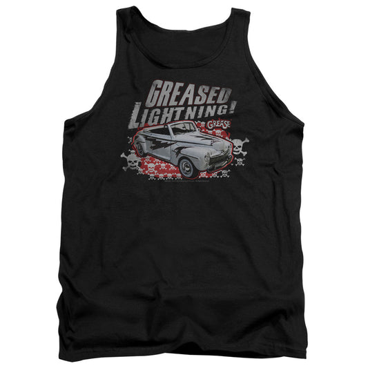 Grease Greased Lightening Mens Tank Top Shirt Black Officially Licensed