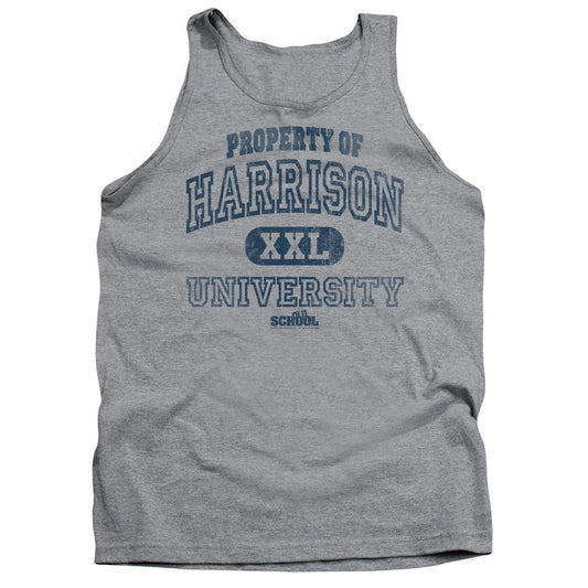 Old School Property Of Harrison Mens Tank Top Shirt Athletic Heather Officially Licensed