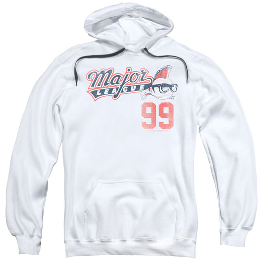 Major League 99 Mens Hoodie White Officially Licensed