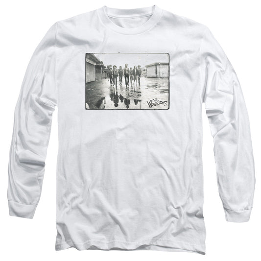 Warriors Rolling Deep Mens Long Sleeve Shirt White Officially Licensed