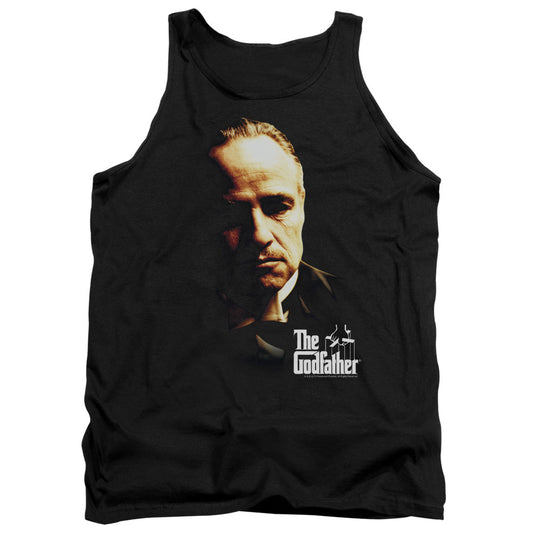 The Godfather Don Vito Mens Tank Top Shirt Black Officially Licensed