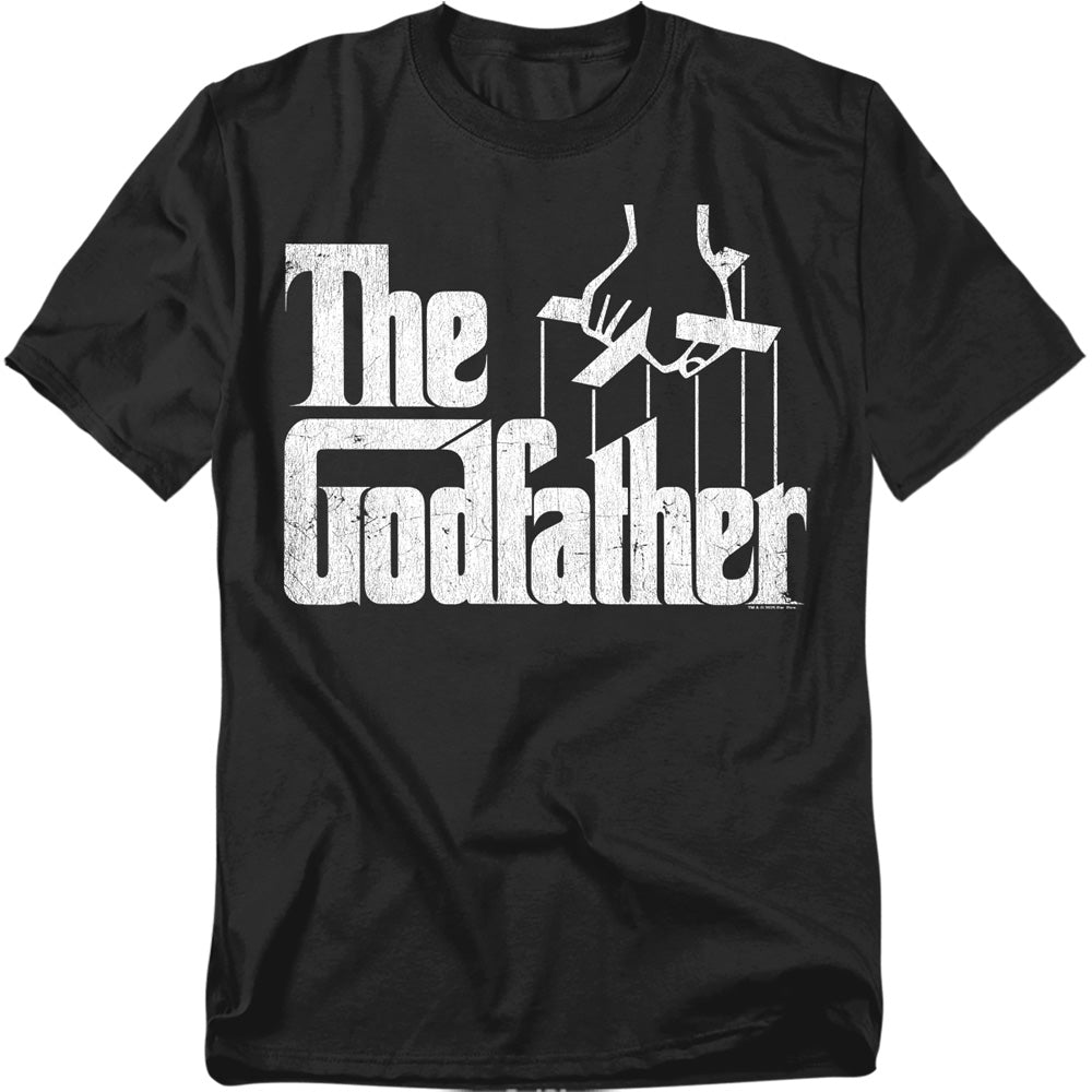 Godfather Logo Mens T Shirt Black Officially Licensed