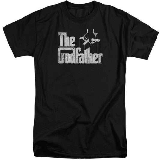 The Godfather Logo Mens Tall T Shirt Black Officially Licensed