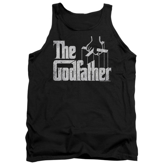 Godfather Logo Mens Tank Top Shirt Black Officially Licensed