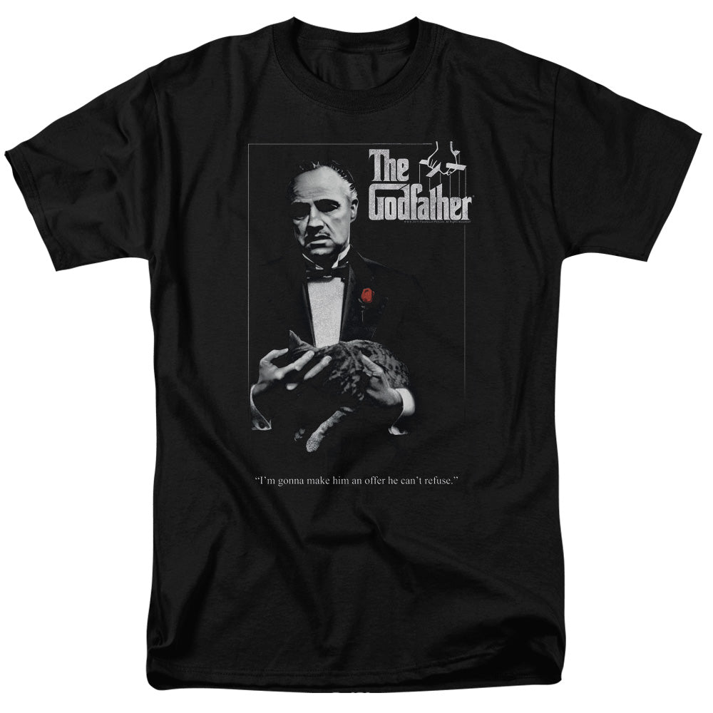 Godfather Poster Mens T Shirt Black Officially Licensed