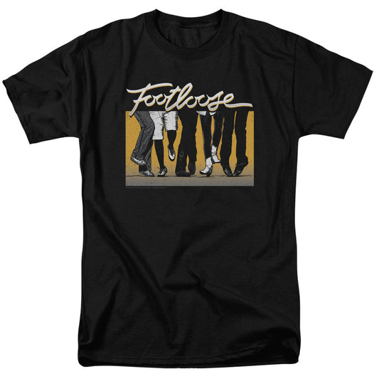 Footloose Dance Party Mens T Shirt Black Officially Licensed