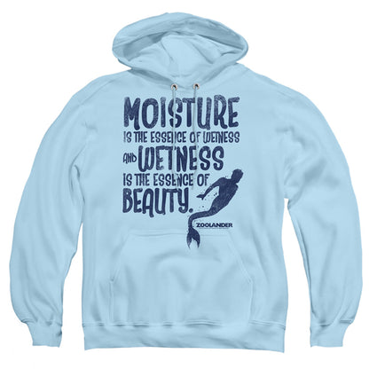 Zoolander Merman Mens Hoodie Light Blue Officially Licensed
