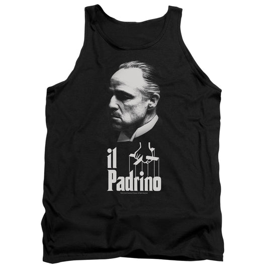 Godfather Il Padrino Mens Tank Top Shirt Black Officially Licensed