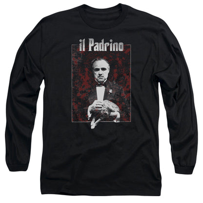Godfather Sangue Mens Long Sleeve Shirt Black Officially Licensed