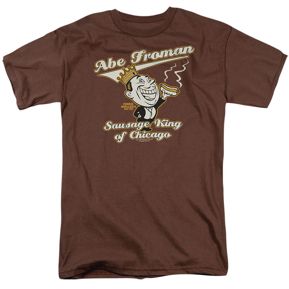 Ferris Bueller Abe Mens T Shirt Coffee Officially Licensed