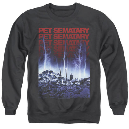 Pet Sematary Sematary Mens Crewneck Sweatshirt Black Officially Licensed