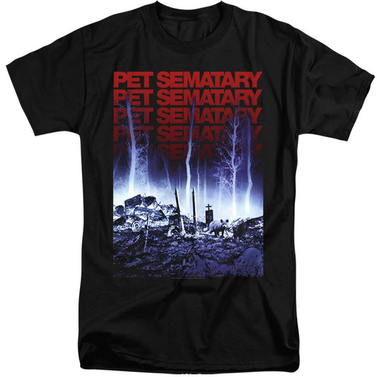 Pet Sematary Sematary Mens Tall T Shirt Black Officially Licensed