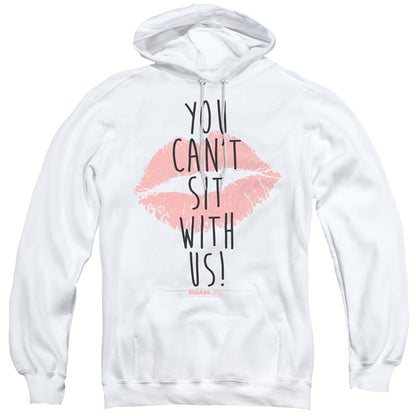 Mean Girls You Cant Sit With Us Mens Hoodie White Officially Licensed