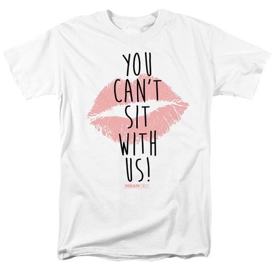 Mean Girls You Cant Sit With Us Mens T Shirt White Officially Licensed