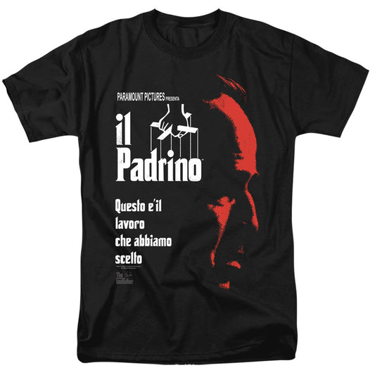 Godfather Italian Profile Mens T Shirt Black Officially Licensed