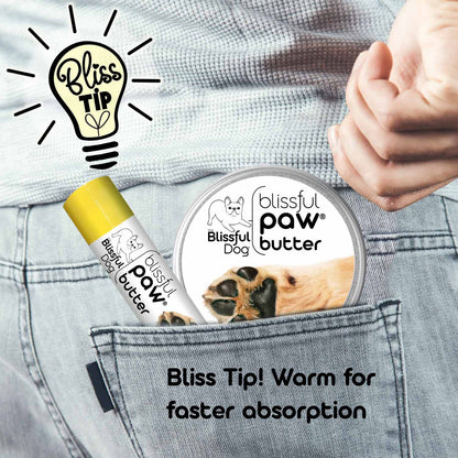 Blissful Paw® Butter Moisturizes Rough, Dry Paw Pads
