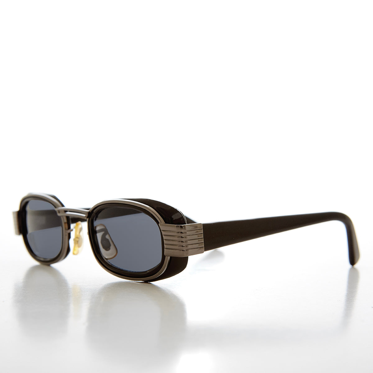 Rectangular Sunglass with Goggle Rim - Paymer