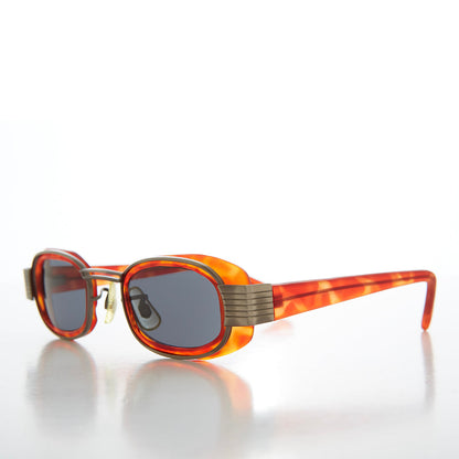 Rectangular Sunglass with Goggle Rim - Paymer