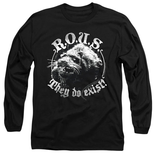 Pb They Do Exist Mens Long Sleeve Shirt Black Officially Licensed