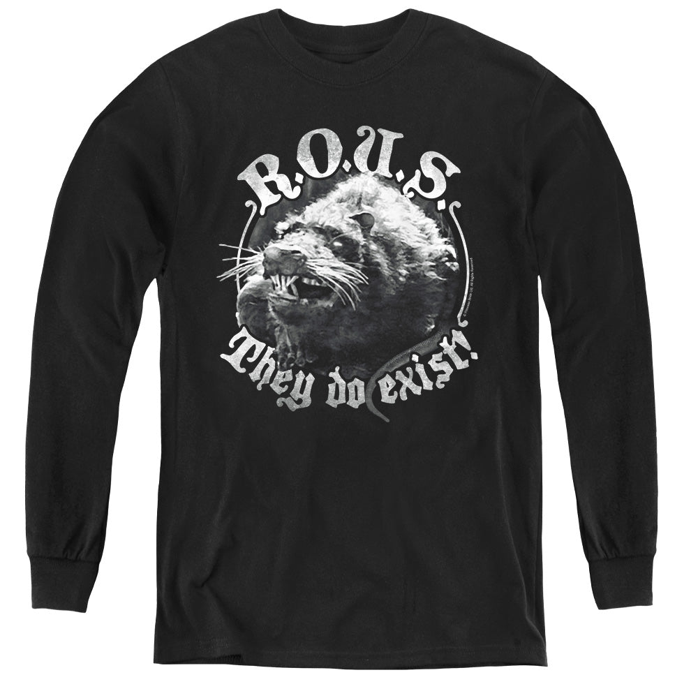 The Princess Bride They Do Exist Long Sleeve Kids Youth T Shirt Black Officially Licensed