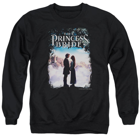 The Princess Bride Storybook Love Mens Crewneck Sweatshirt Black Officially Licensed