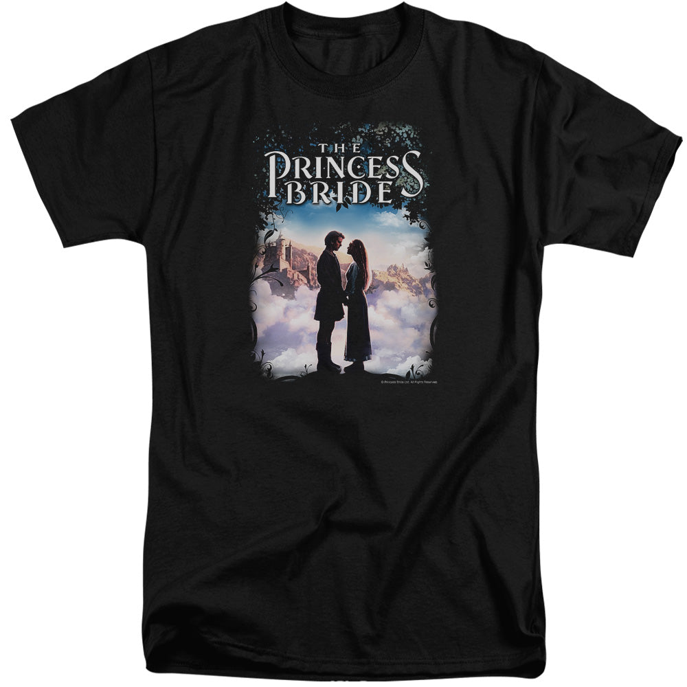 The Princess Bride Storybook Love Mens Tall T Shirt Black Officially Licensed