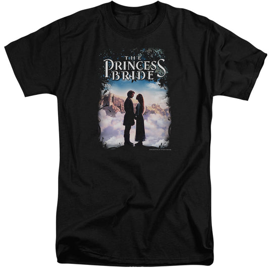 The Princess Bride Storybook Love Mens Tall T Shirt Black Officially Licensed