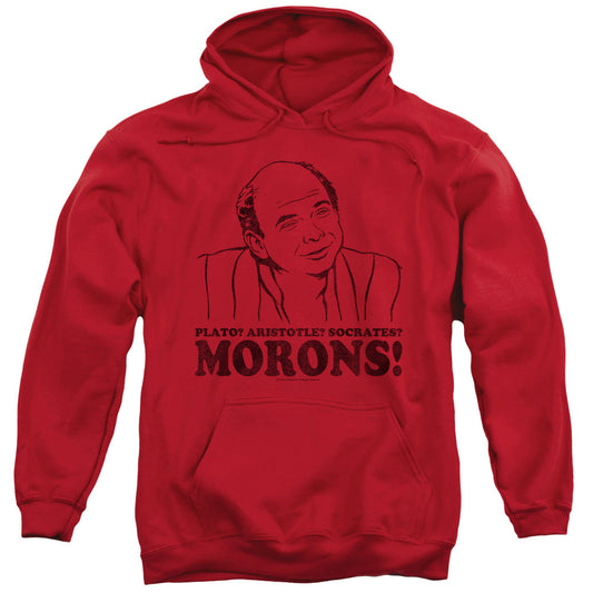 The Princess Bride Morons Mens Hoodie Red Officially Licensed