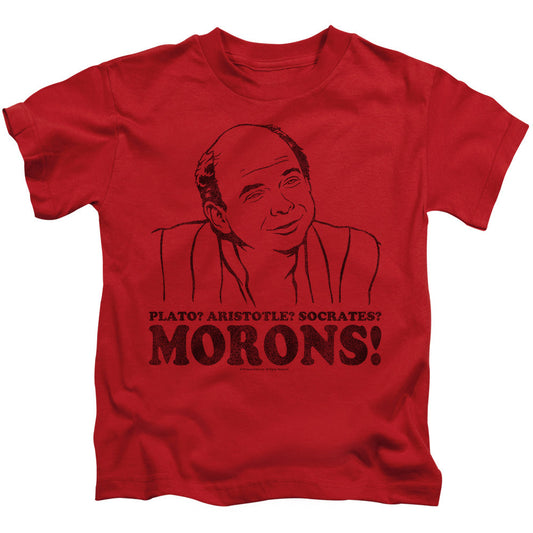 The Princess Bride Morons Juvenile Kids Youth T Shirt Red Officially Licensed
